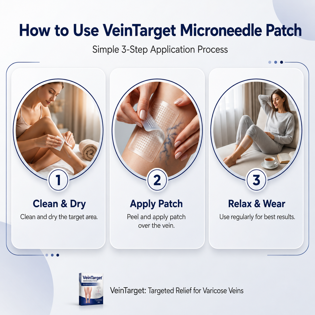 Vein Target Microneedle Patch