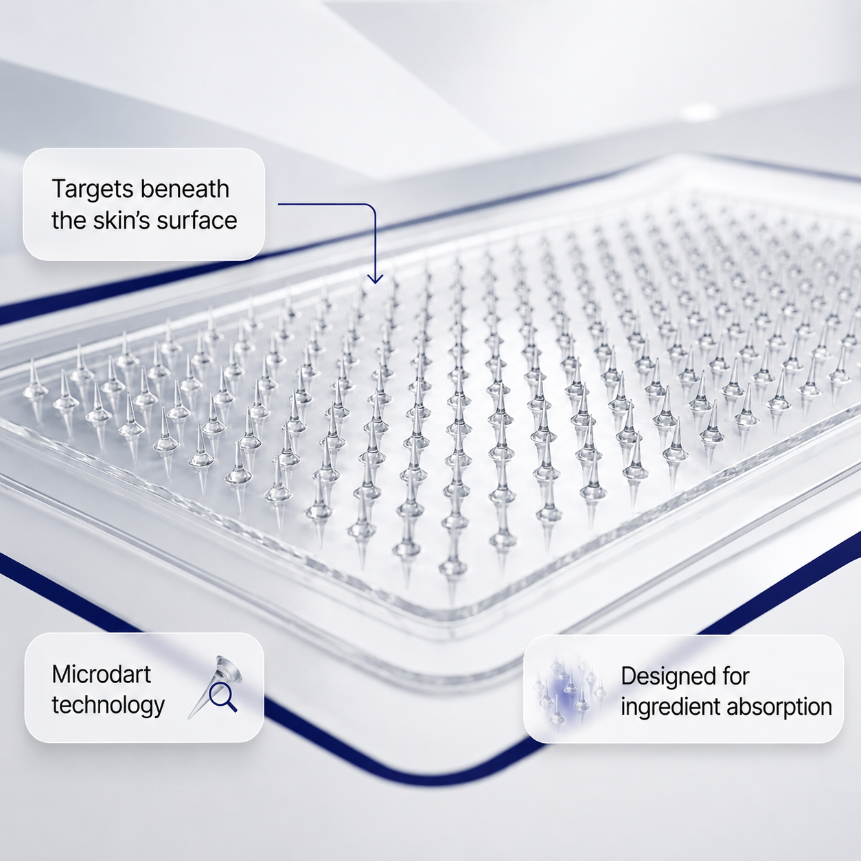 Vein Target Microneedle Patch